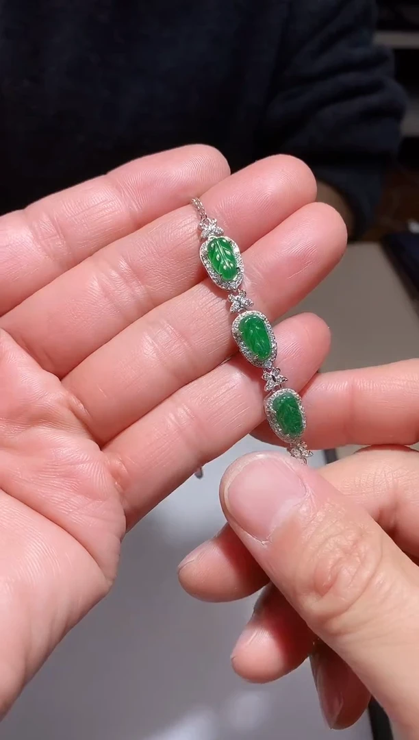 【闪购商品】翡翠手链未镶嵌多样性发其一【45】