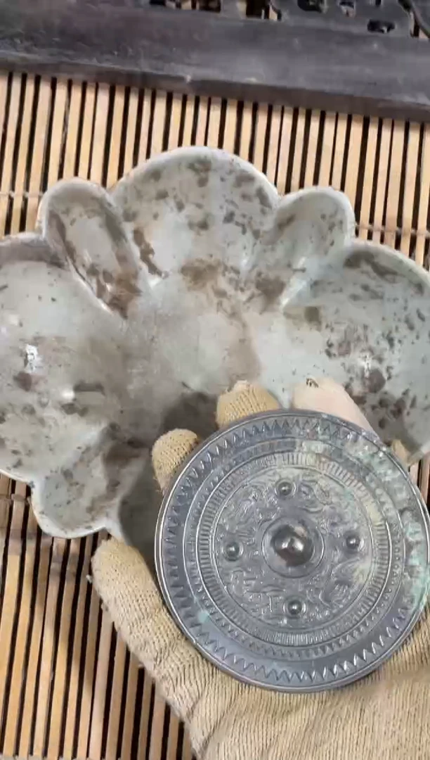 瓷片手工，手绘，陶瓷