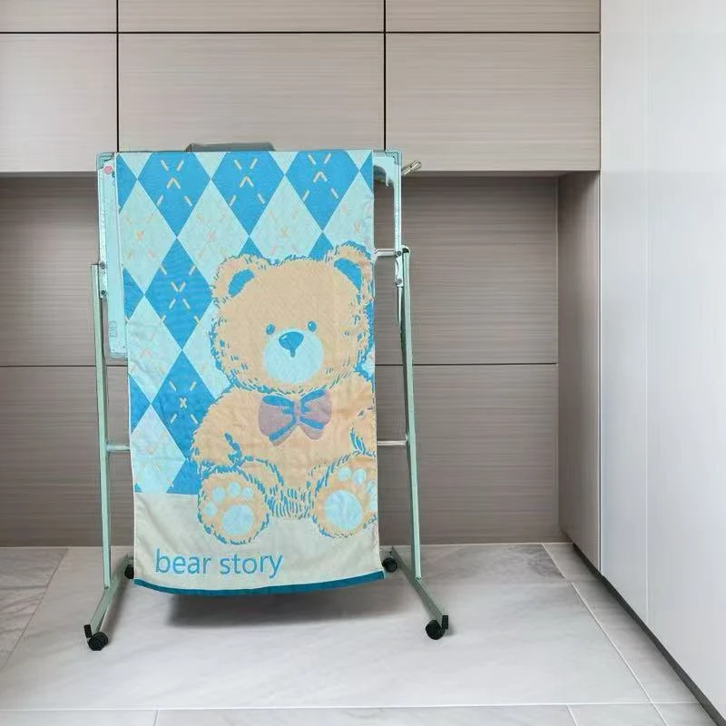 【太空熊】80*160多层全棉纱布浴巾