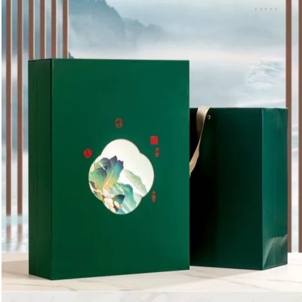 【醉饮江山】洞庭山绿茶碧螺春双罐装绿茶礼盒装送礼自饮