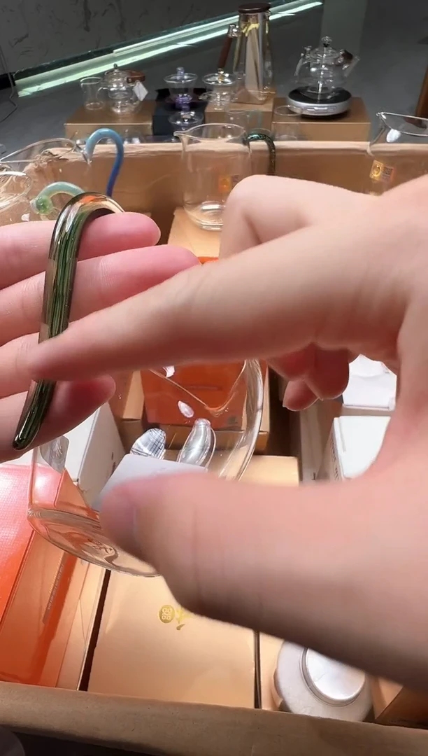 禾器·怡然凤尾青绿 孤品