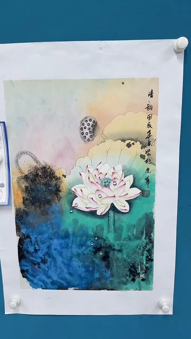 国画10.12-严选-黄春香-三开写意花鸟-A9