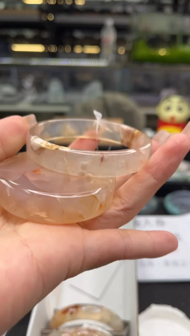 未镶嵌手镯石英质玉56圈口 （赠品镯心）3624338