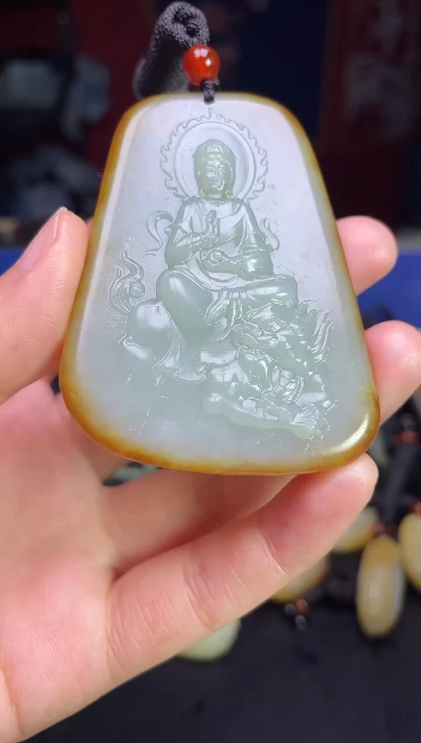 颈饰未镶嵌和田玉123