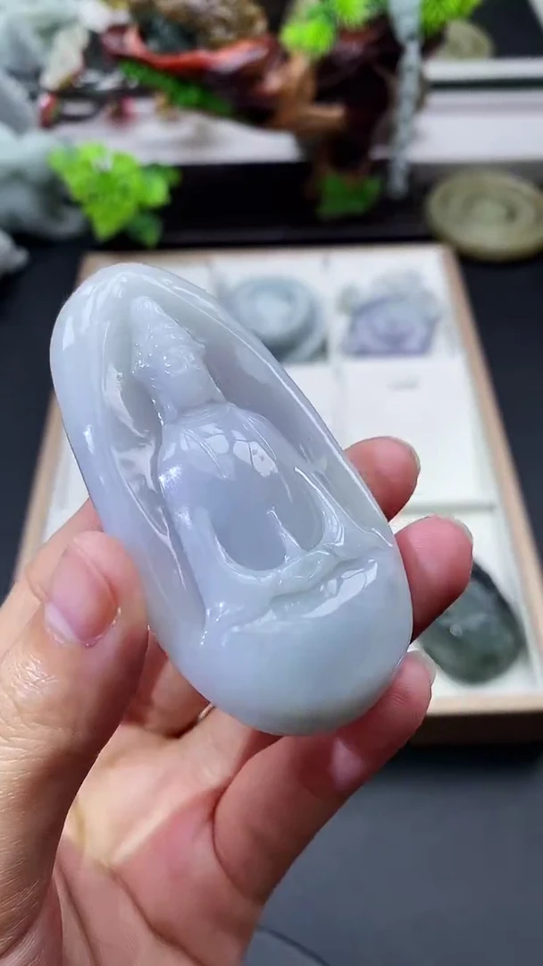 颈饰未镶嵌翡翠天然缅甸A货翡翠