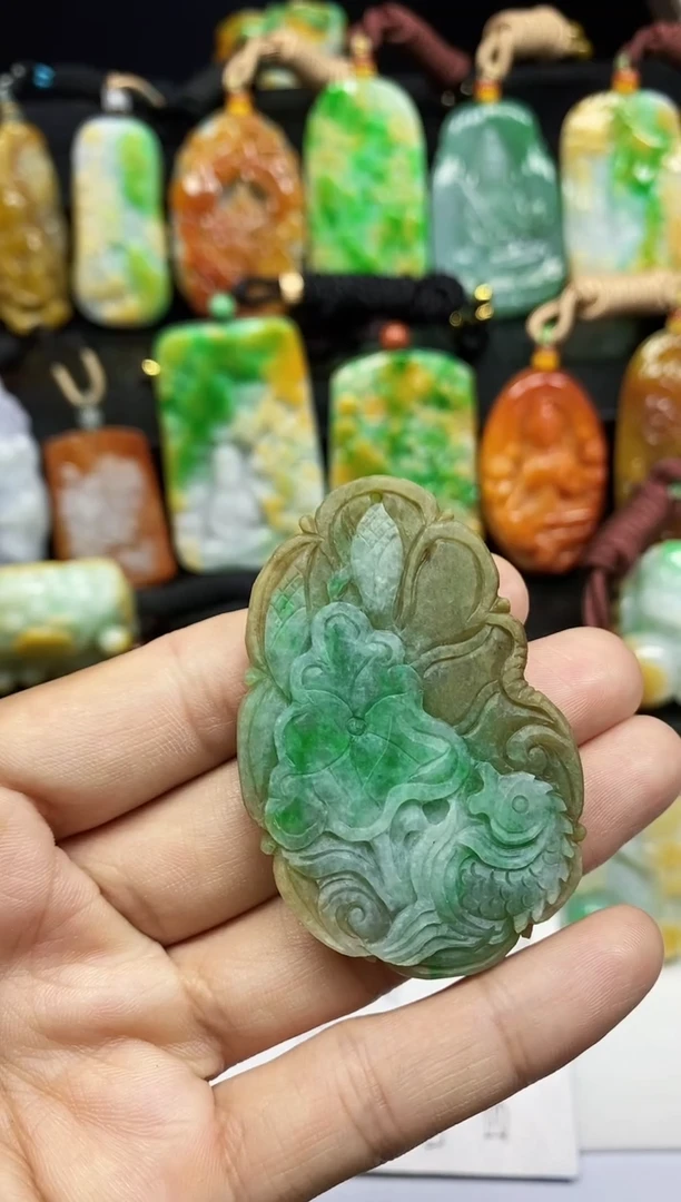 定制翡翠未镶嵌翡翠A货