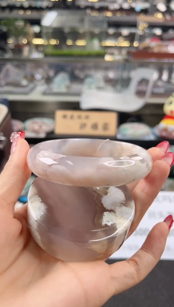 未镶嵌手镯石英质玉62圈口 （赠品镯心）3648532