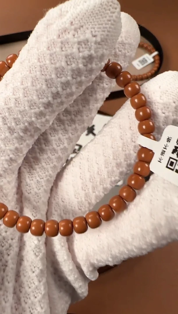 手串橄榄核5.6mm核尖单圈，老挝料，老型珠，高油高密