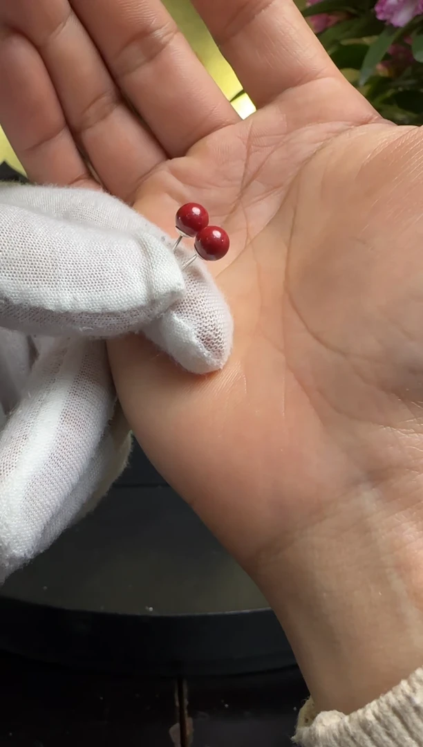 【闪购商品】玛瑙/玉髓耳钉合金耳钉