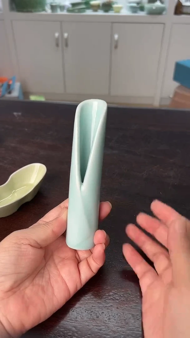 龙泉云间青瓷小米茶器