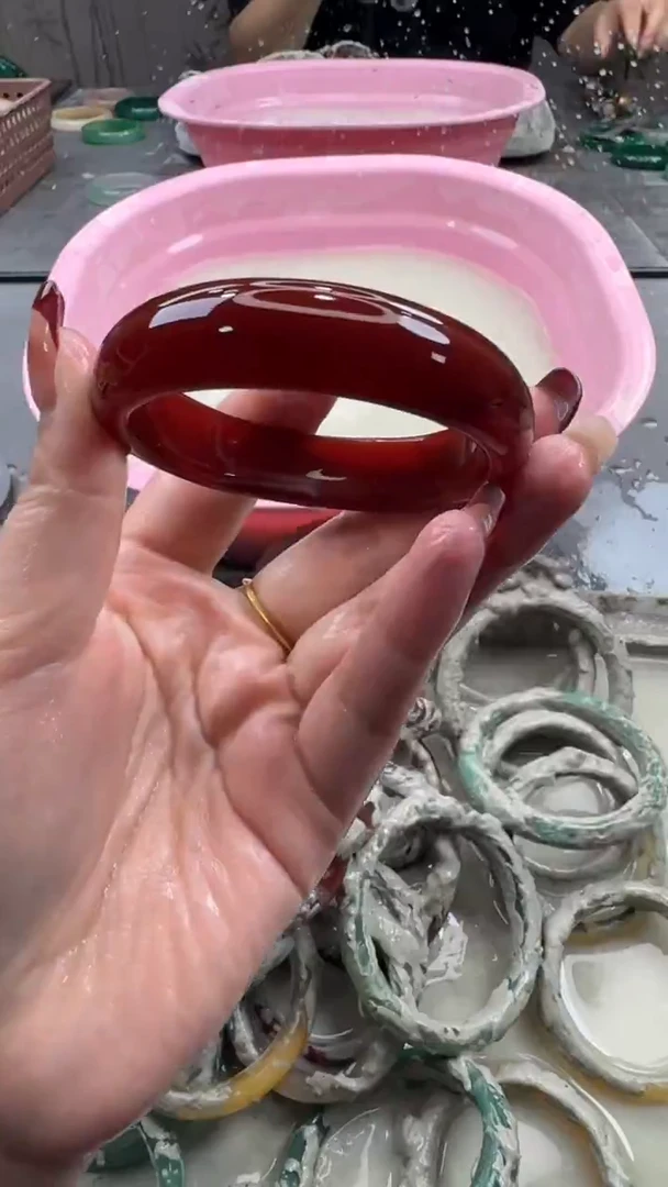 未镶嵌手镯石英质玉9