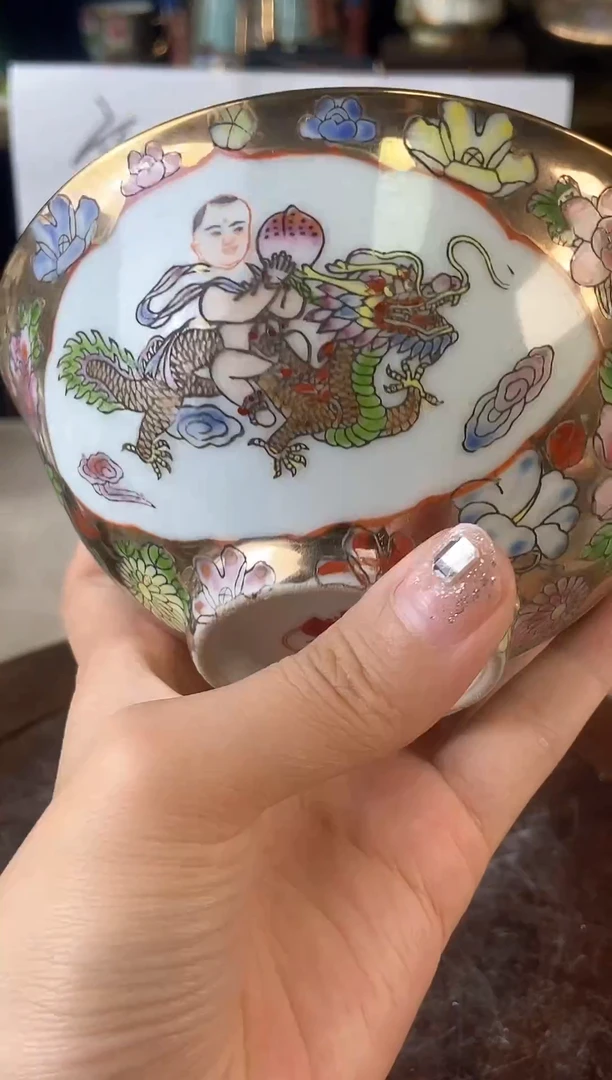 瓷片微瑕慎拍景德镇窑老厂瓷器
