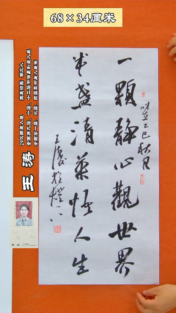 书法177R王涛书法作品