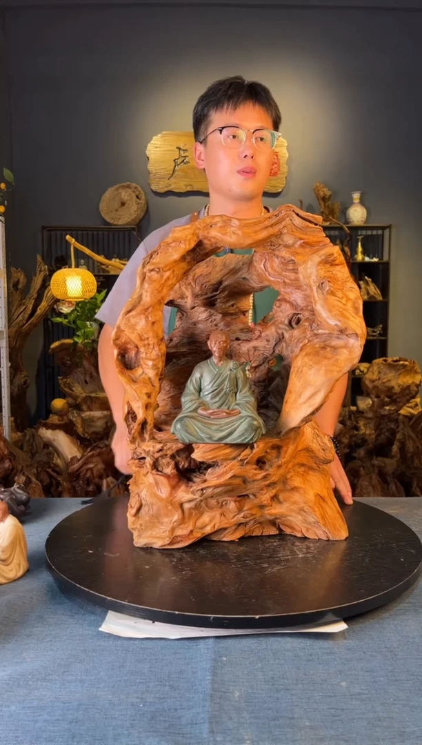 木卢师傅根艺作品（不包含人物摆件）