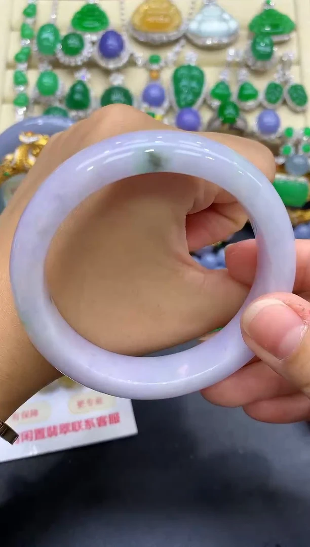 未镶嵌手镯翡翠248-中国好珍宝