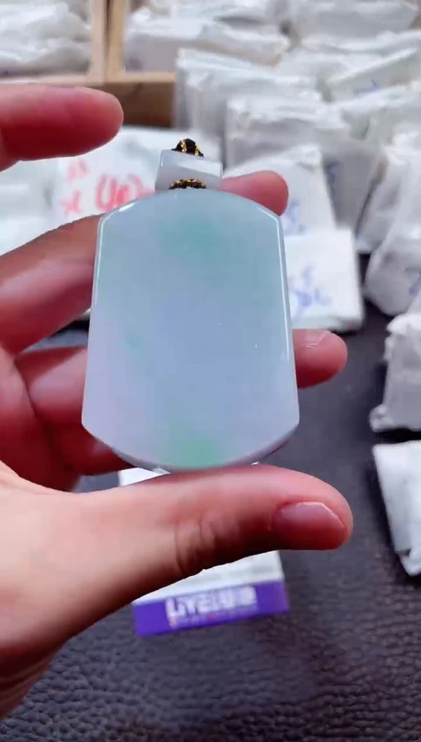 翡翠未镶嵌颈饰00008864