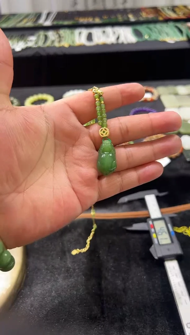 套链未镶嵌和田玉貔貅吊坠套链