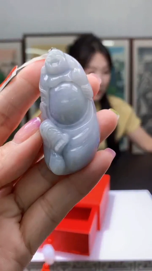 定制翡翠未镶嵌1034jj-毛货挂件21