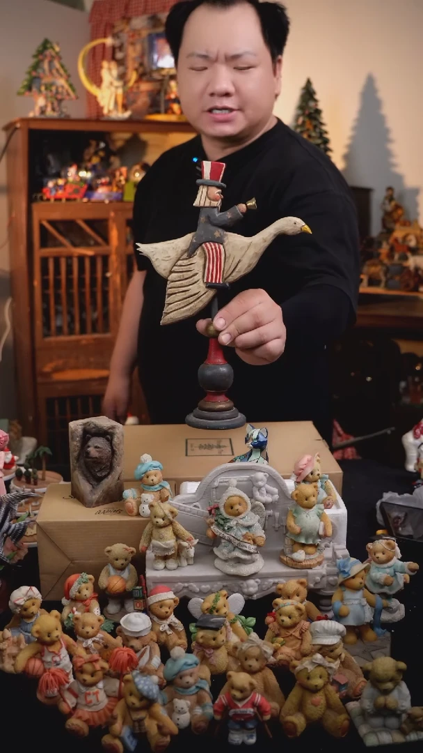 树脂中古摆件默认微瑕