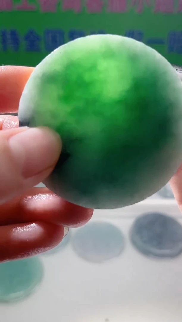 裸石翡翠天然翡翠A货古 南 105