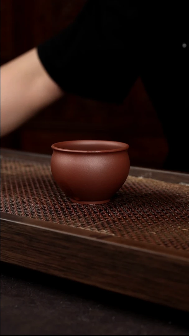 茶壶紫砂底槽清圆融杯