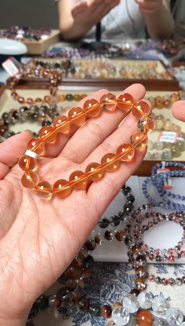 未镶嵌手链水晶黄水晶11