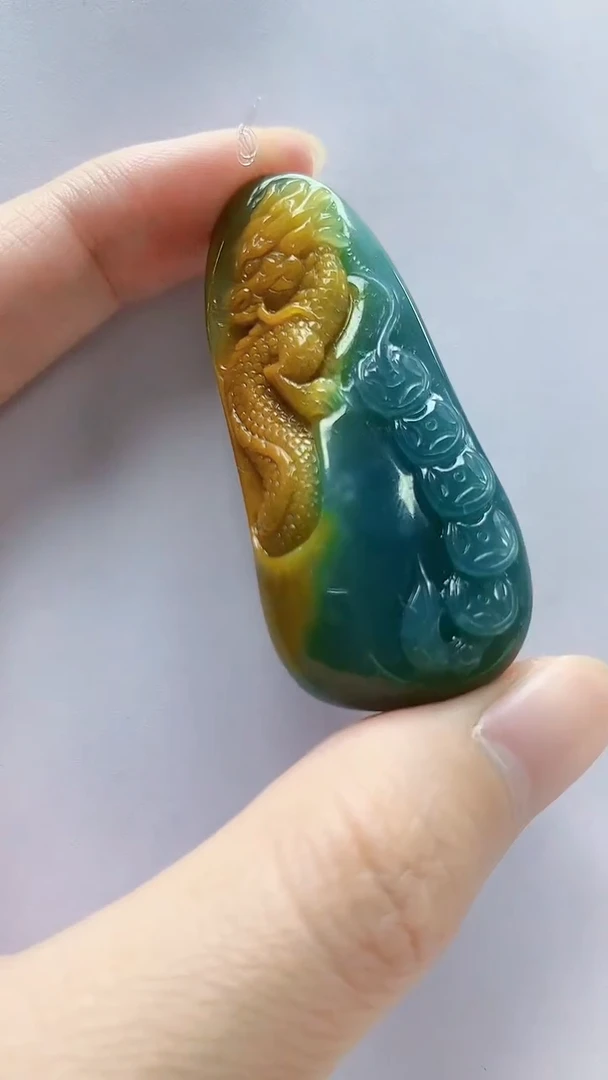 未镶嵌定制翡翠5145zm-毛货挂件82
