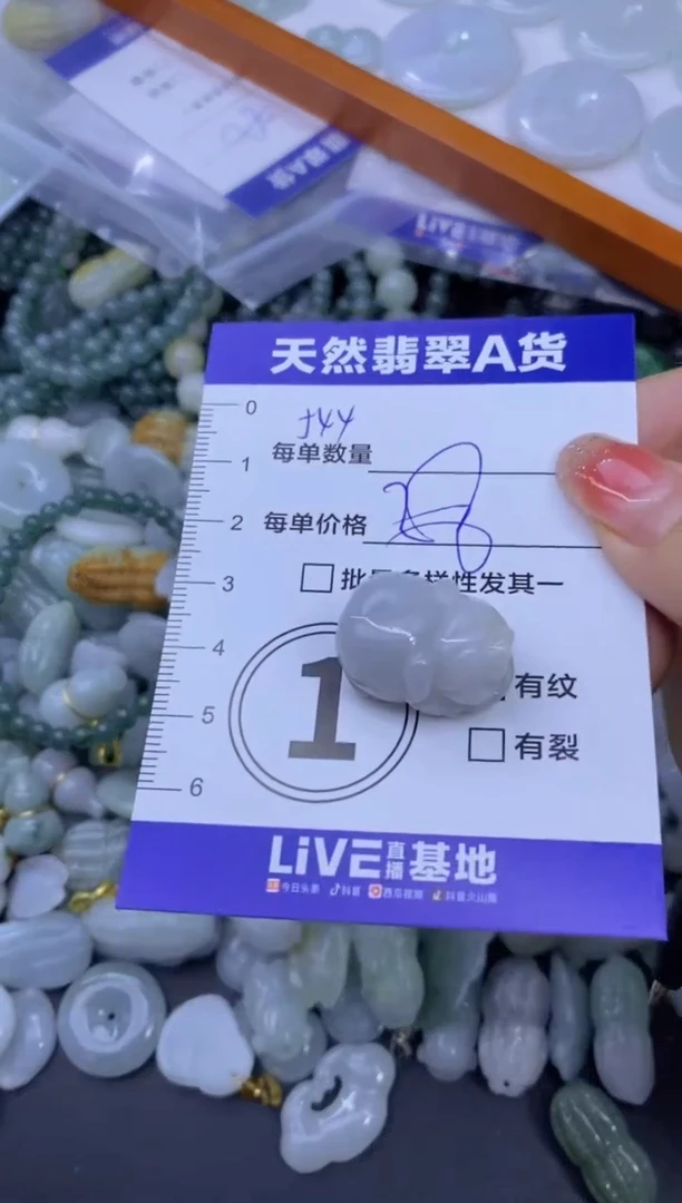 颈饰未镶嵌翡翠天然翡翠A货批量多样性发一件