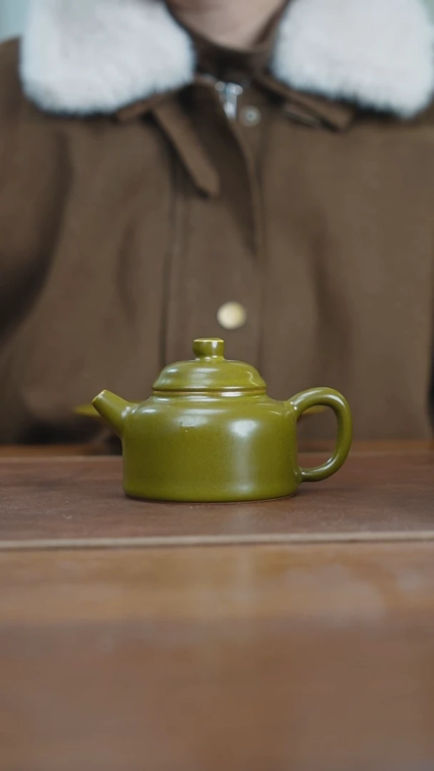 【闪购商品】杯景德镇茶叶末德钟壶