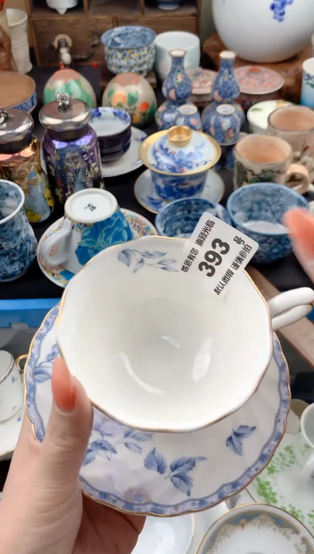 【闪购商品】瓷片393号九姑娘工艺品瓷器