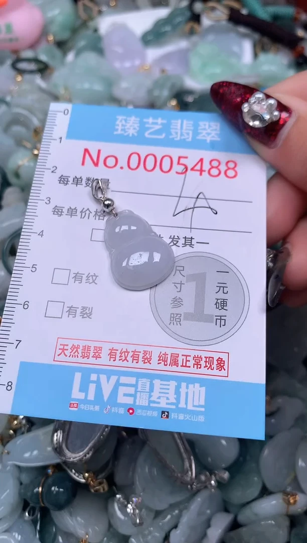 颈饰未镶嵌翡翠5488