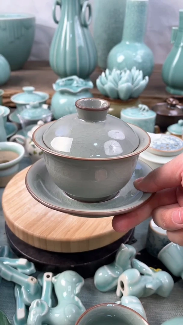 【闪购商品】特价福利 微瑕 慧仙青瓷