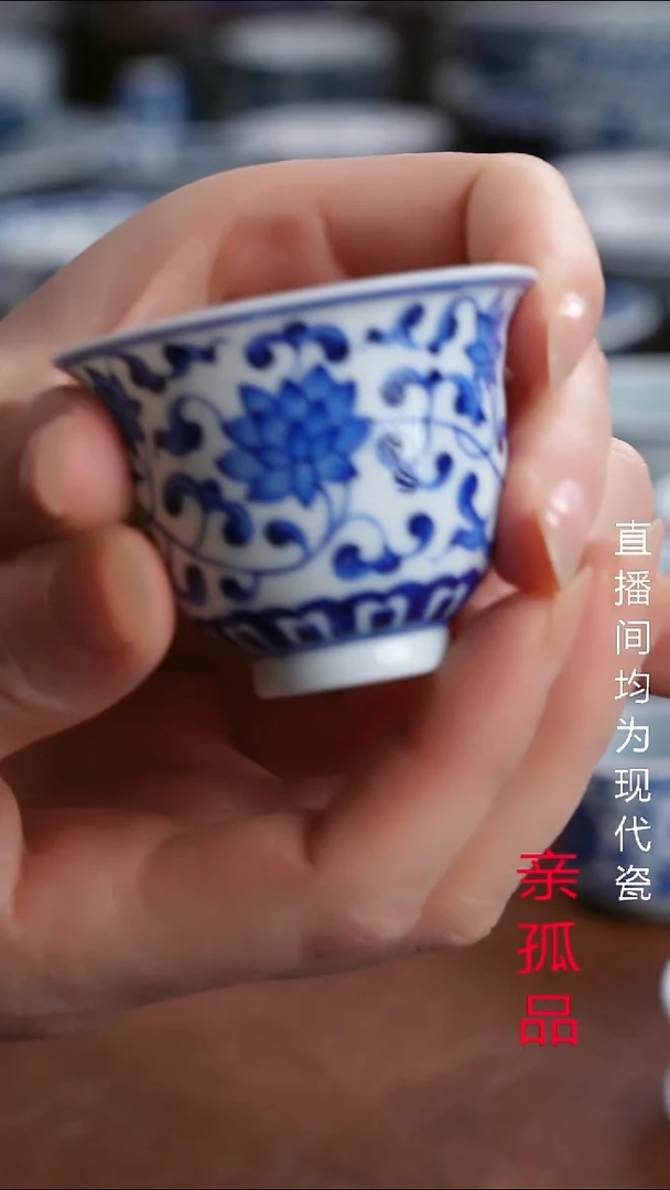 景德镇高端茶器景德镇墨奈纯手工手绘高端茶器