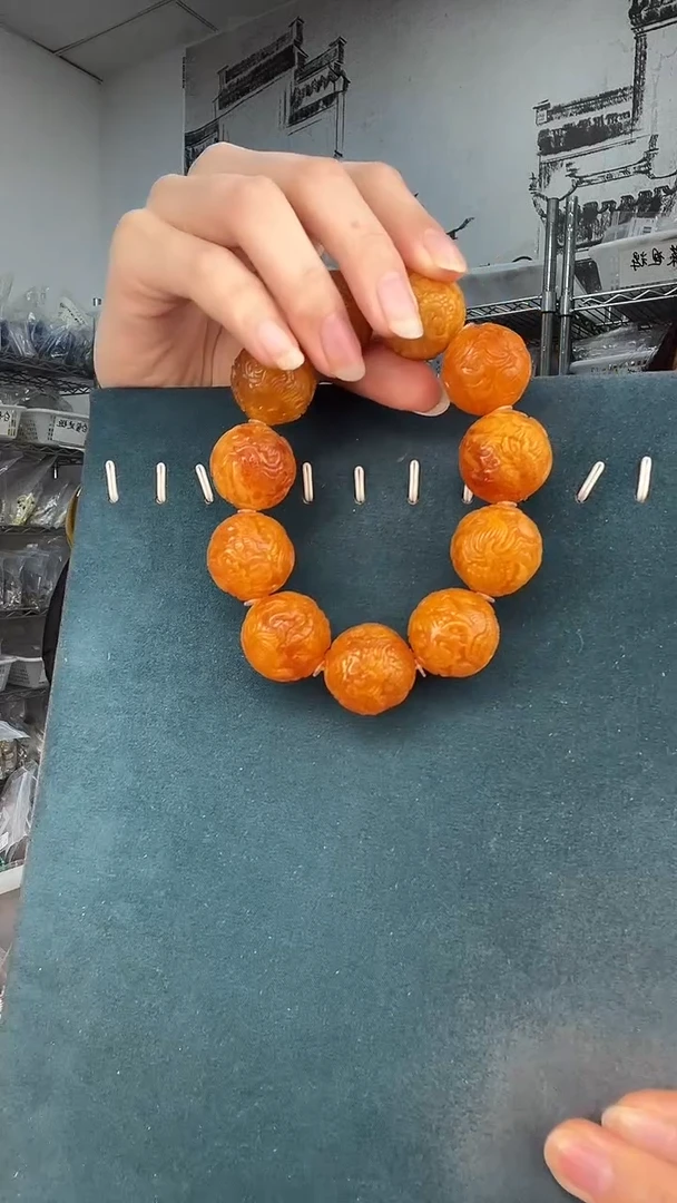 裸石琥珀未镶嵌정*天然蜜蜡A3090