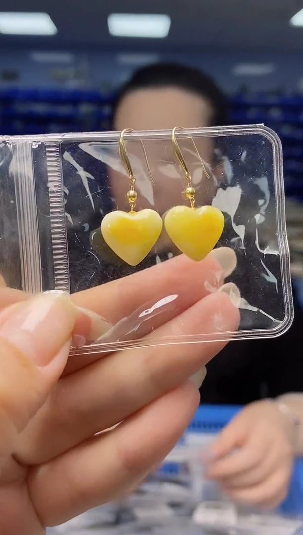 【闪购商品】琥珀裸石18K金镶嵌G11280