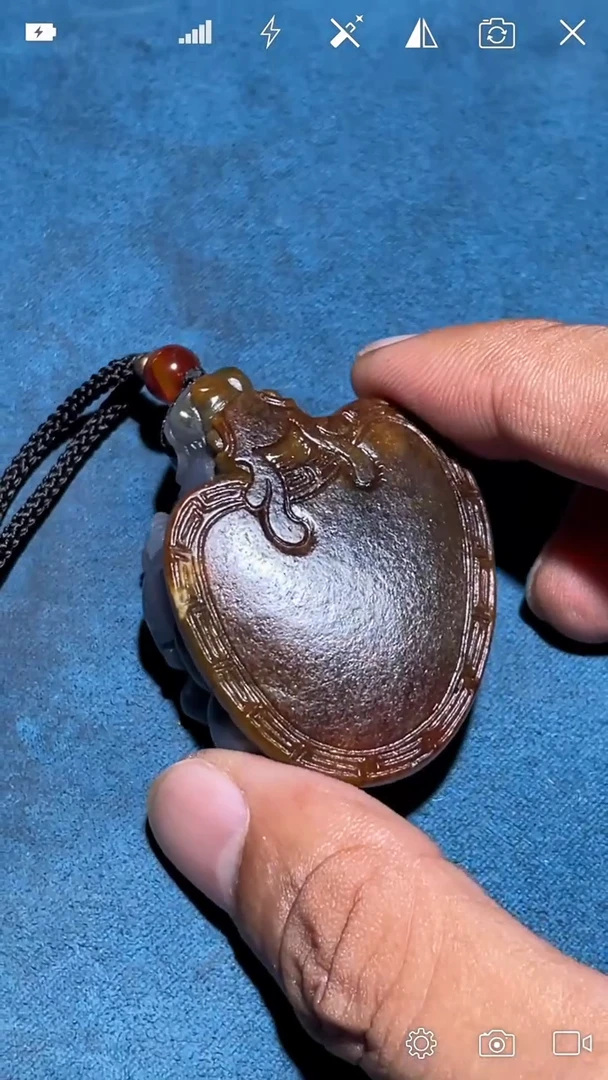 未镶嵌和田玉把件yx   龙龟