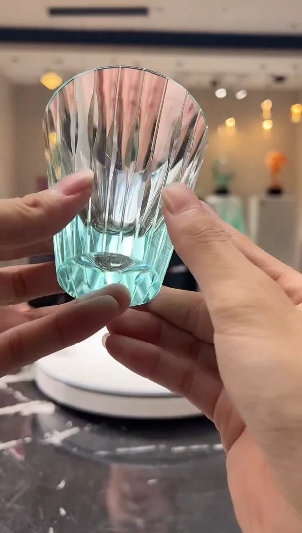摆件巴比特美学 星闪水晶杯