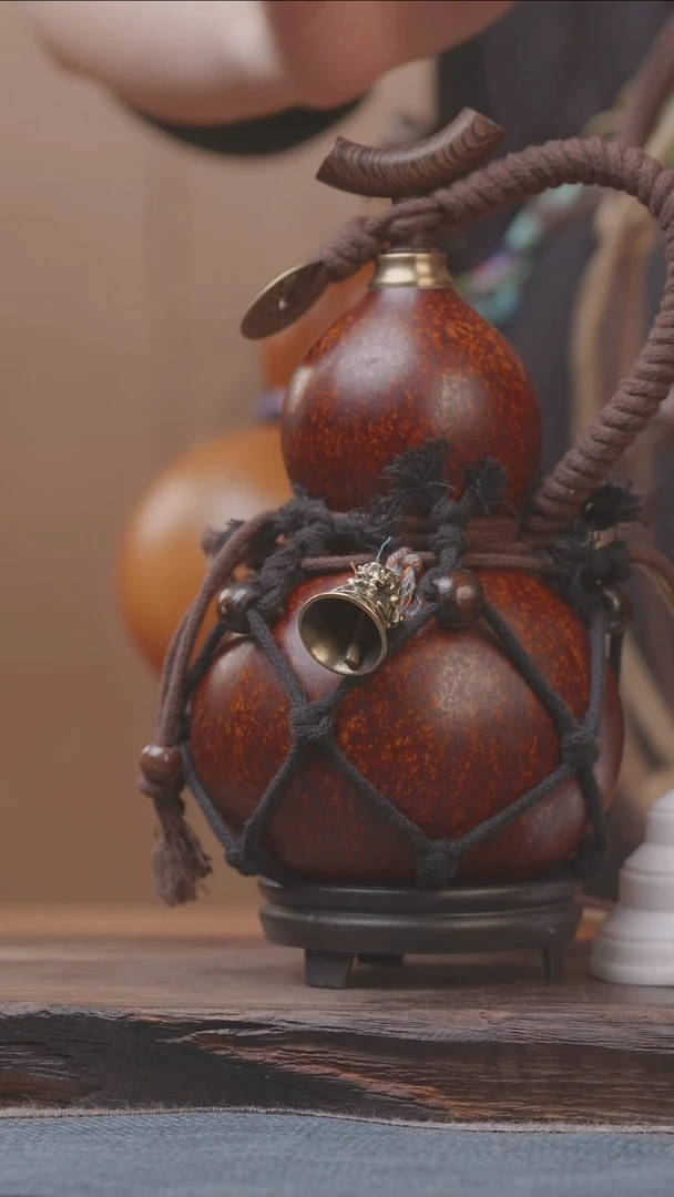332号精品大漆葫芦防腐防渗装水茶酒