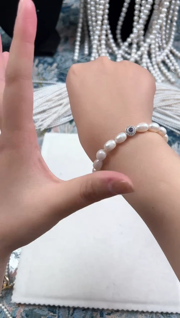 【闪购商品】淡水珍珠1111111银S925镶嵌11111