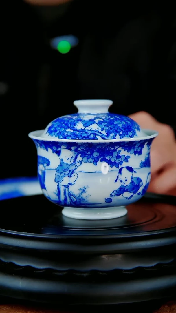 【闪购商品】杯子景德镇手工手绘至臻方远