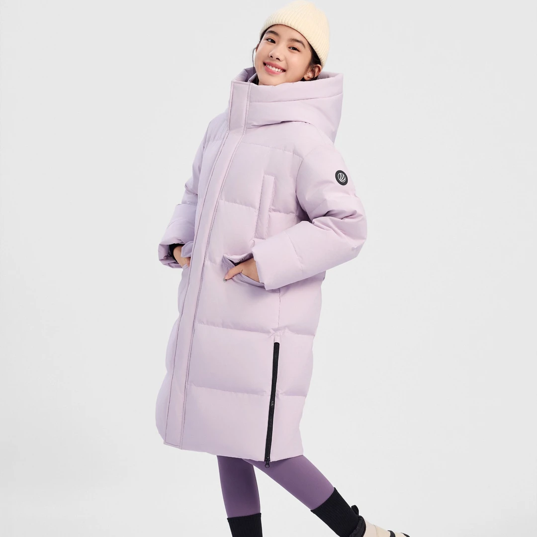 【波司登儿童长款】25时尚运动新款冬季羽绒服男女童长款T250246140