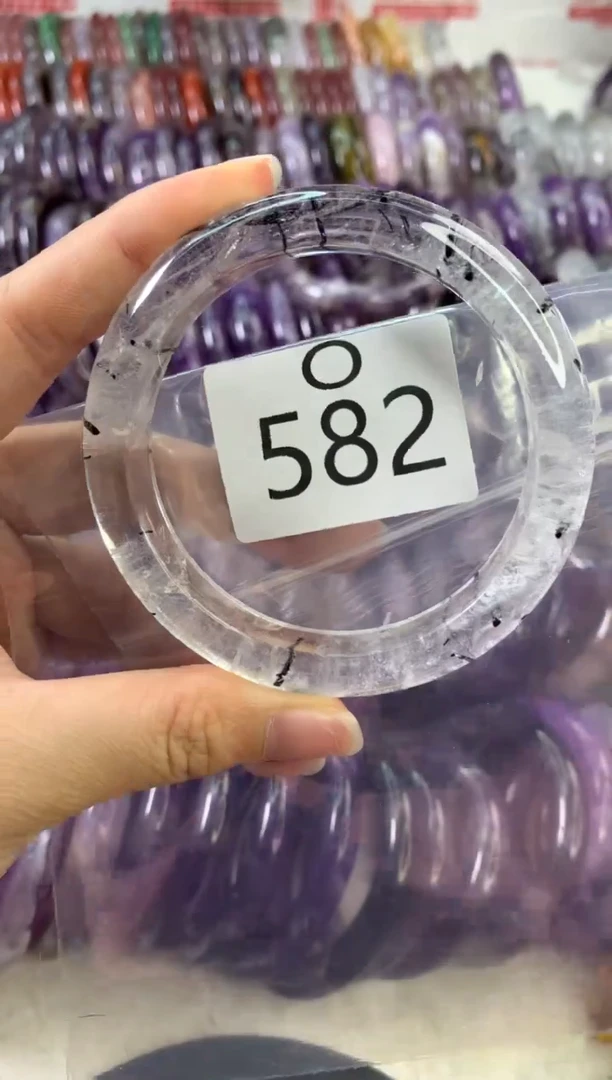 【闪购商品】水晶水晶手镯O未镶嵌582-59