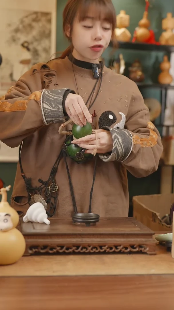 【闪购商品】150号精品天然大漆工艺防渗内胆酒葫芦~