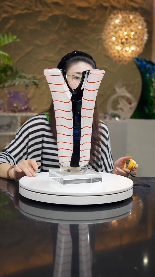 琉璃双口花瓶老琉璃