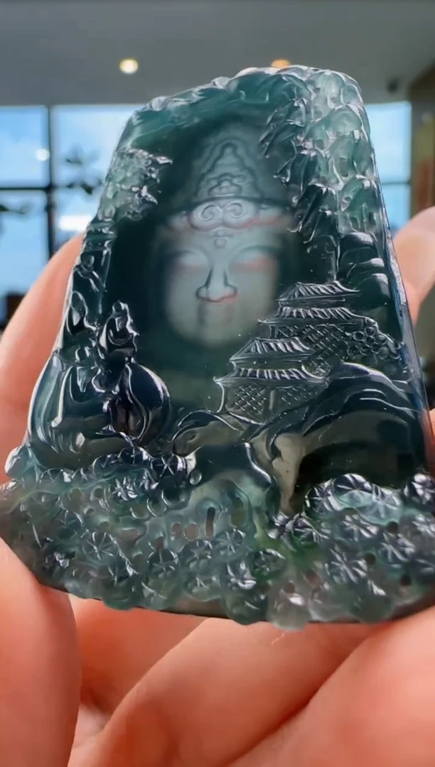 颈饰未镶嵌翡翠多样性发其一YJ@@960Q3J19789