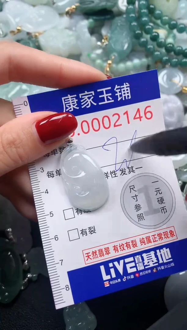 颈饰未镶嵌翡翠2146
