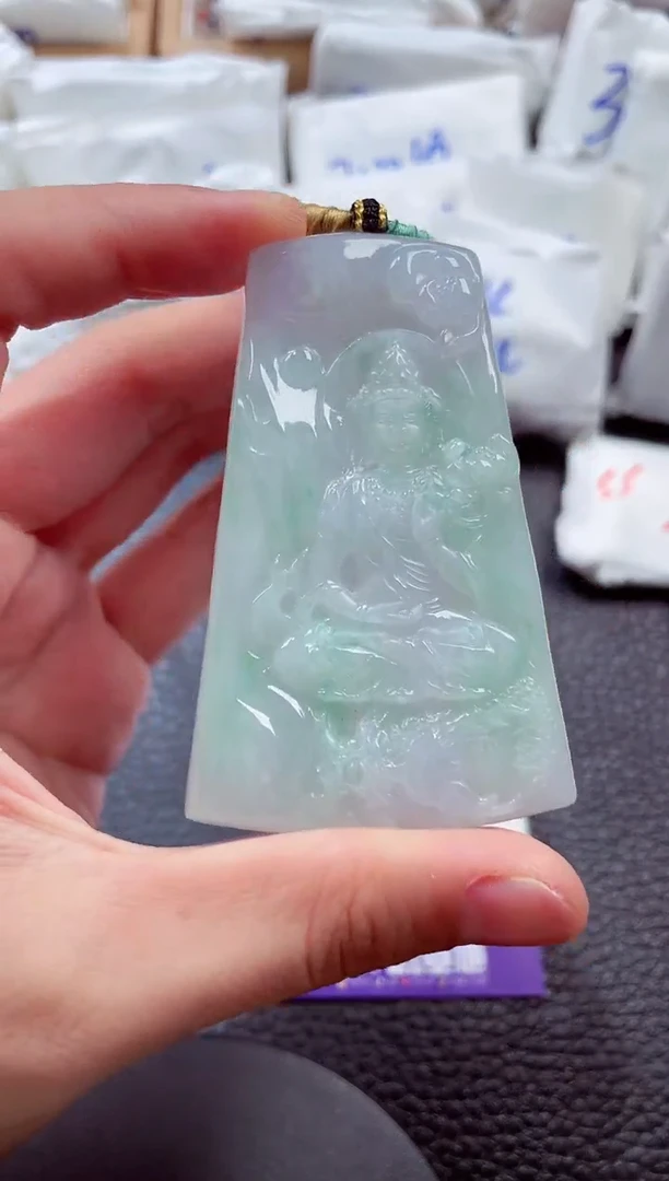 颈饰未镶嵌翡翠00002416御龙大势至