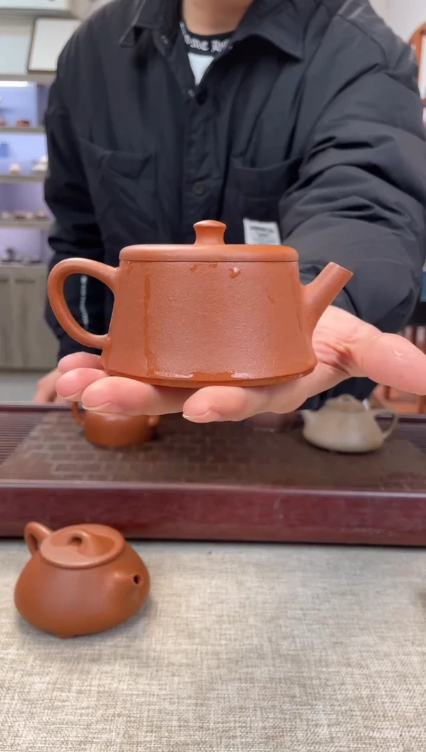 【闪购商品】紫砂茶壶五彩泥云柱