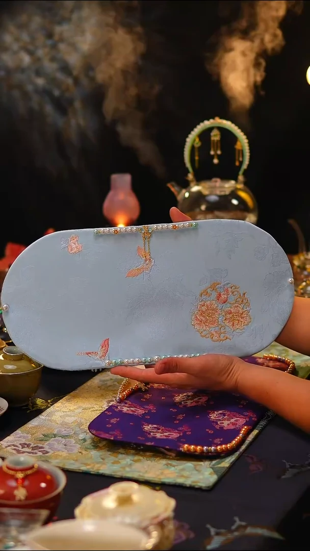 105茶席茶席40x20cm