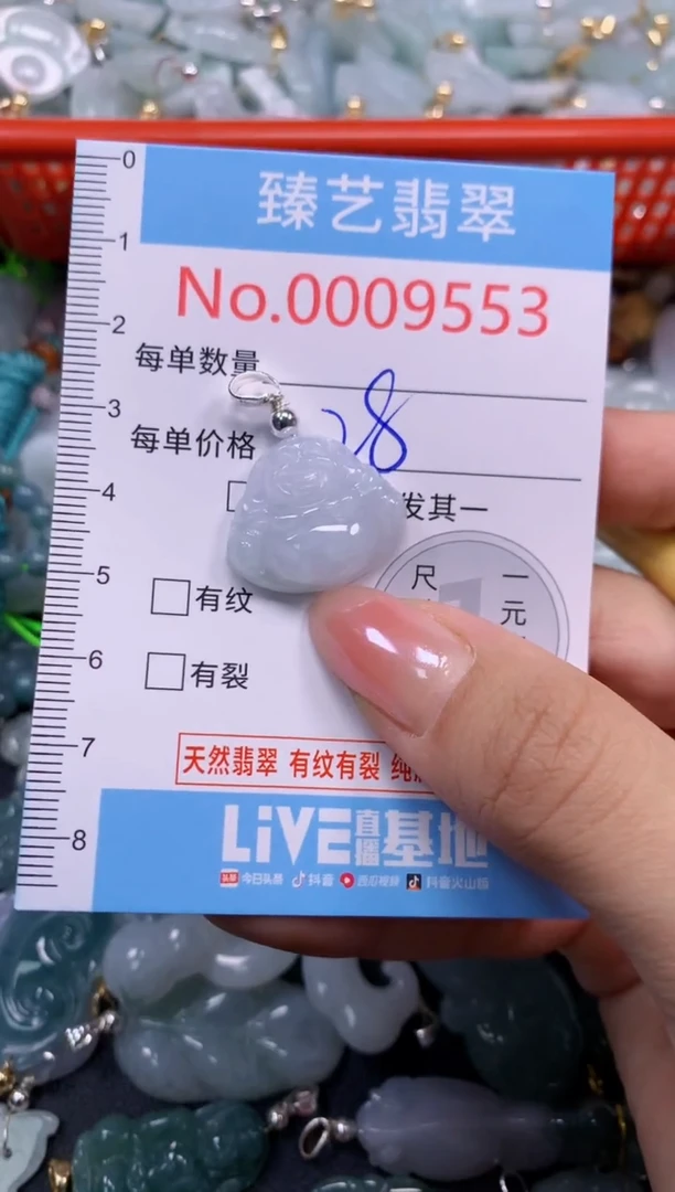 颈饰未镶嵌翡翠9553